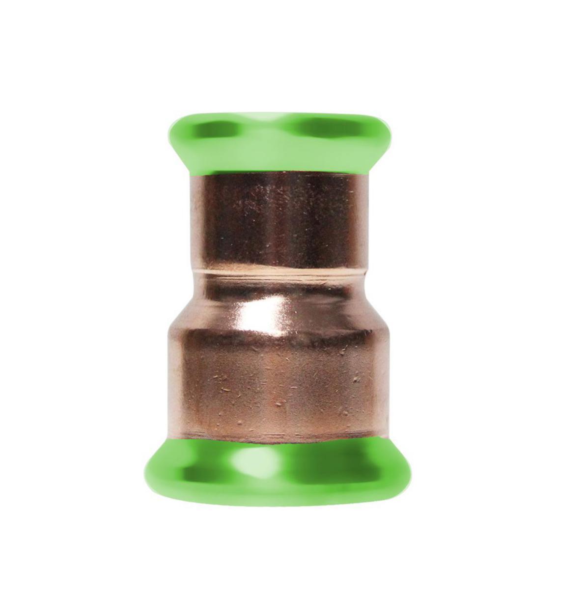 Reduction with 2 sockets Type M copper, a-collection - 35x28 REDUCER CU M A-PRESS