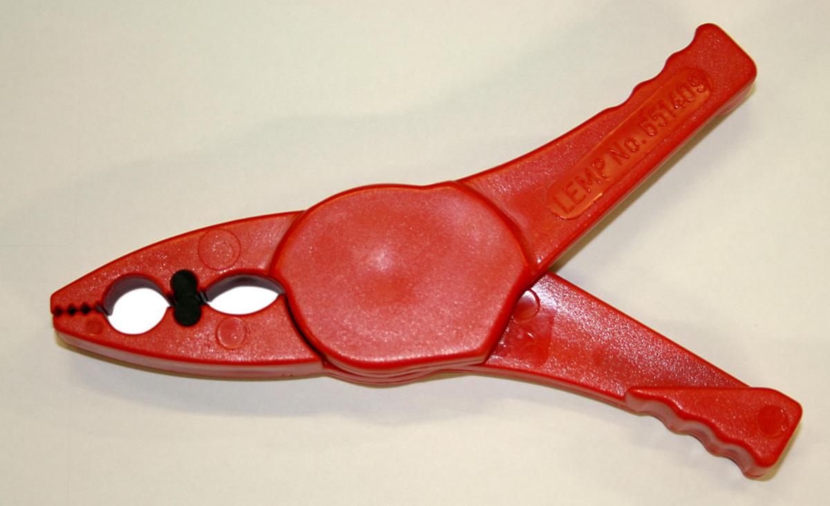 Klämma för skyddsduk - DUKKLÄMMA 45 MM