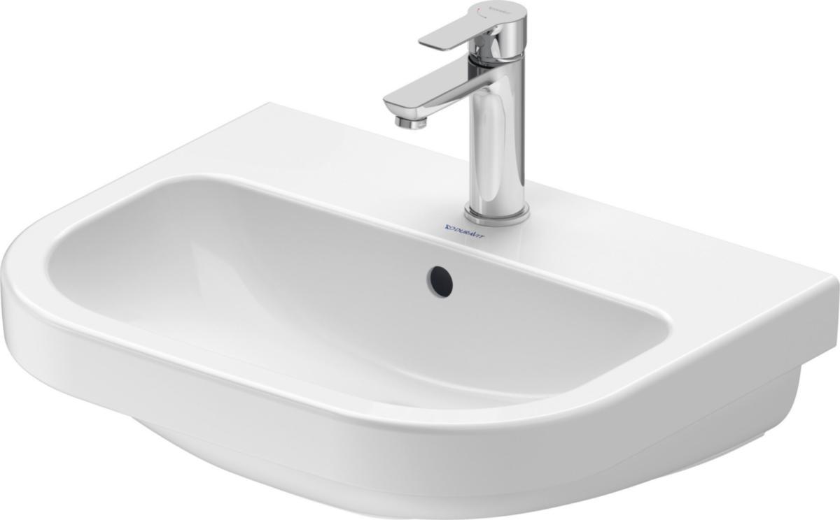 Tvättställ D-Code, Duravit - DURAVIT TVÄTTSTÄLL D-CODE 550x430, BULT CC 280MM