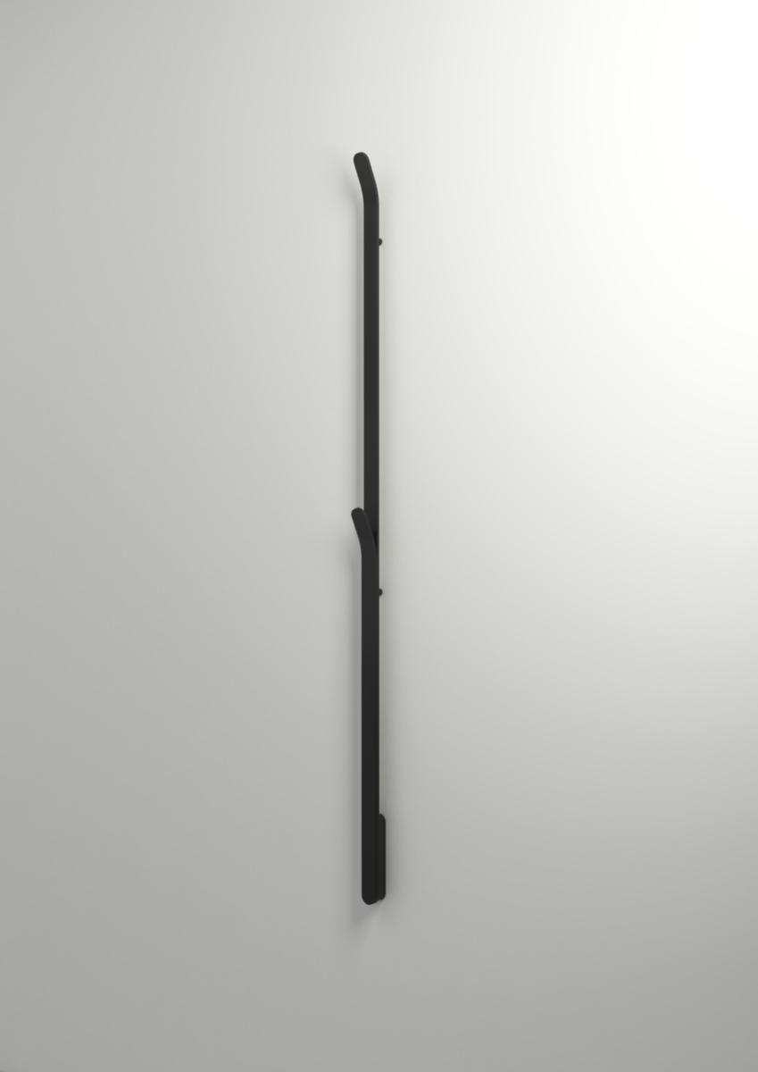 Handdukstork BOW, INR - INR HANDDUKSTORK BOW 40X82X1700MM, BLACK/BLACK