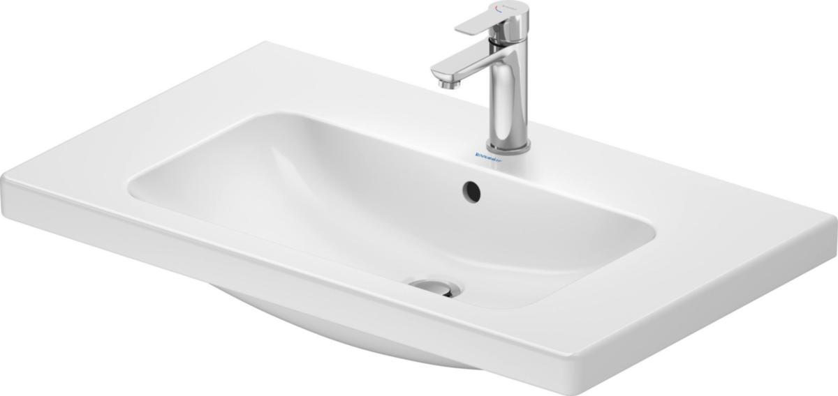 Tvättställ D-Code, Duravit - DURAVIT TVÄTTSTÄLL D-CODE 800x480, BULT CC 280MM