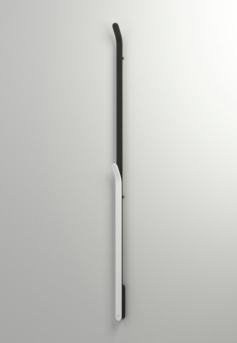 Handdukstork BOW, INR - INR HANDDUKSTORK BOW 40X1700X84MM, BLACK/WHITE