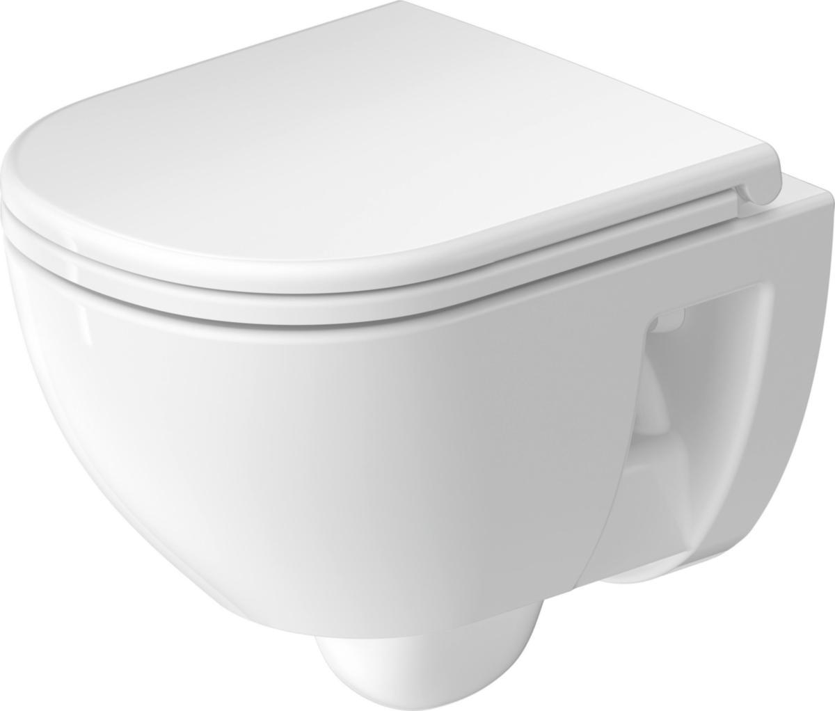 WC-skål D-Code, Duravit - DURAVIT WC-SKÅL D-CODE COMPACT SPOLKANTSLÖS, VIT, EX SITS