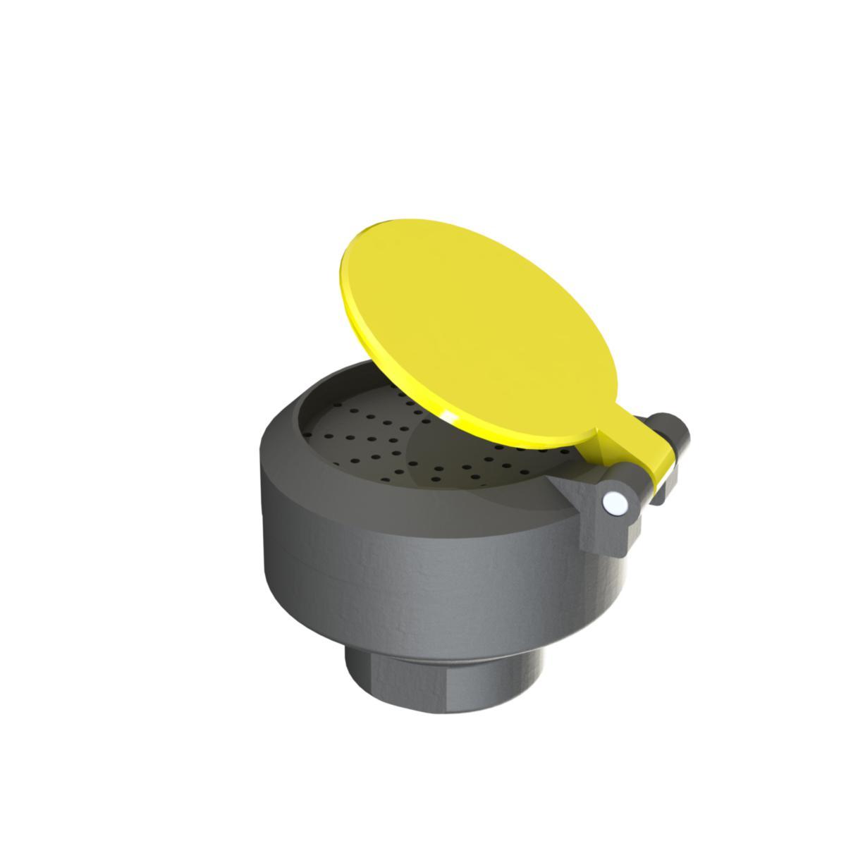 Eyewash nozzle, Krusman - KRUSMAN EYEWASH NOZZLE 7 L/MIN 7 L/MIN