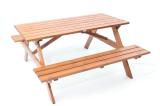 Bänkbord, 150 cm, Picknick