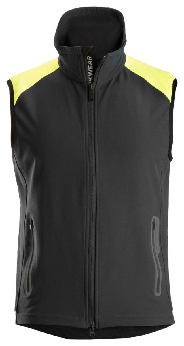 Väst Snickers 8029 - VÄST SNICKERS 8029-0467 SVART/NEONGUL STL: XL