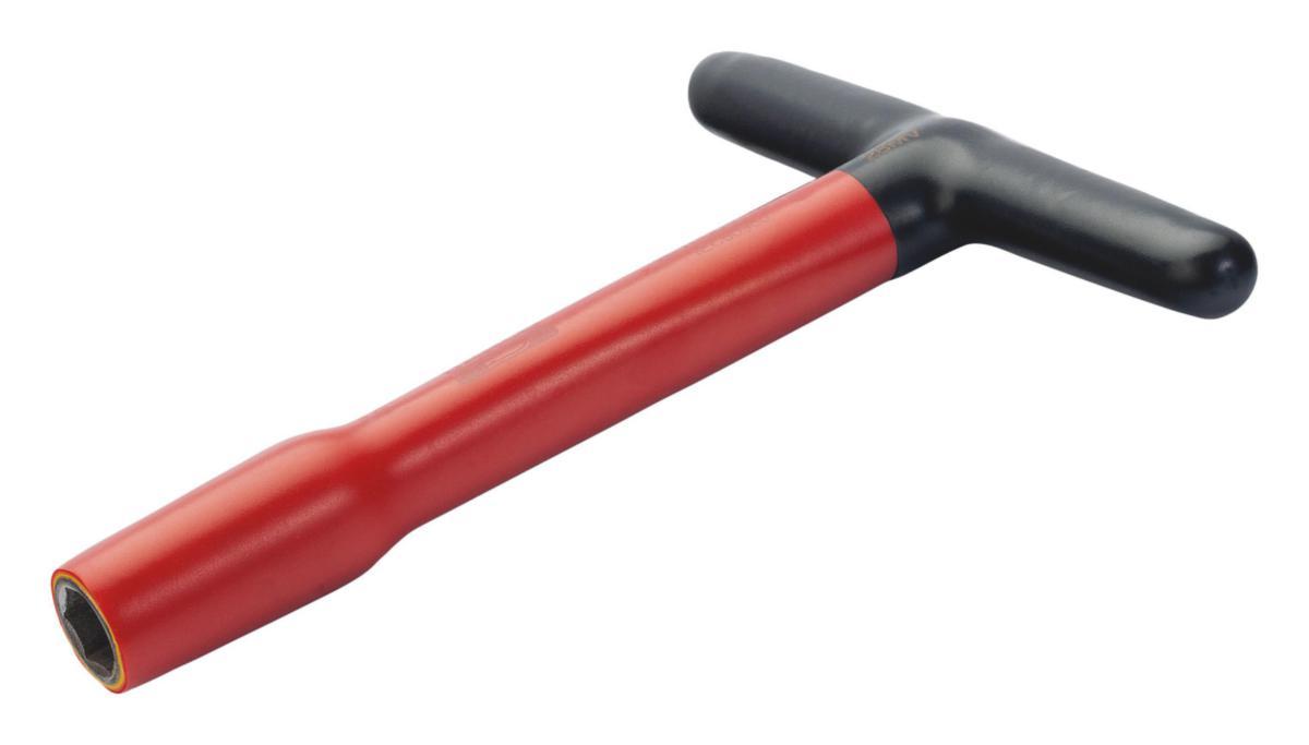 Hylsskruvmejsel Bahco 28MV 1000 V - HYLSSKRUVMEJSEL BAHCO 28MV-18 18MM T-HAND 1000V DOPPAD ISOL