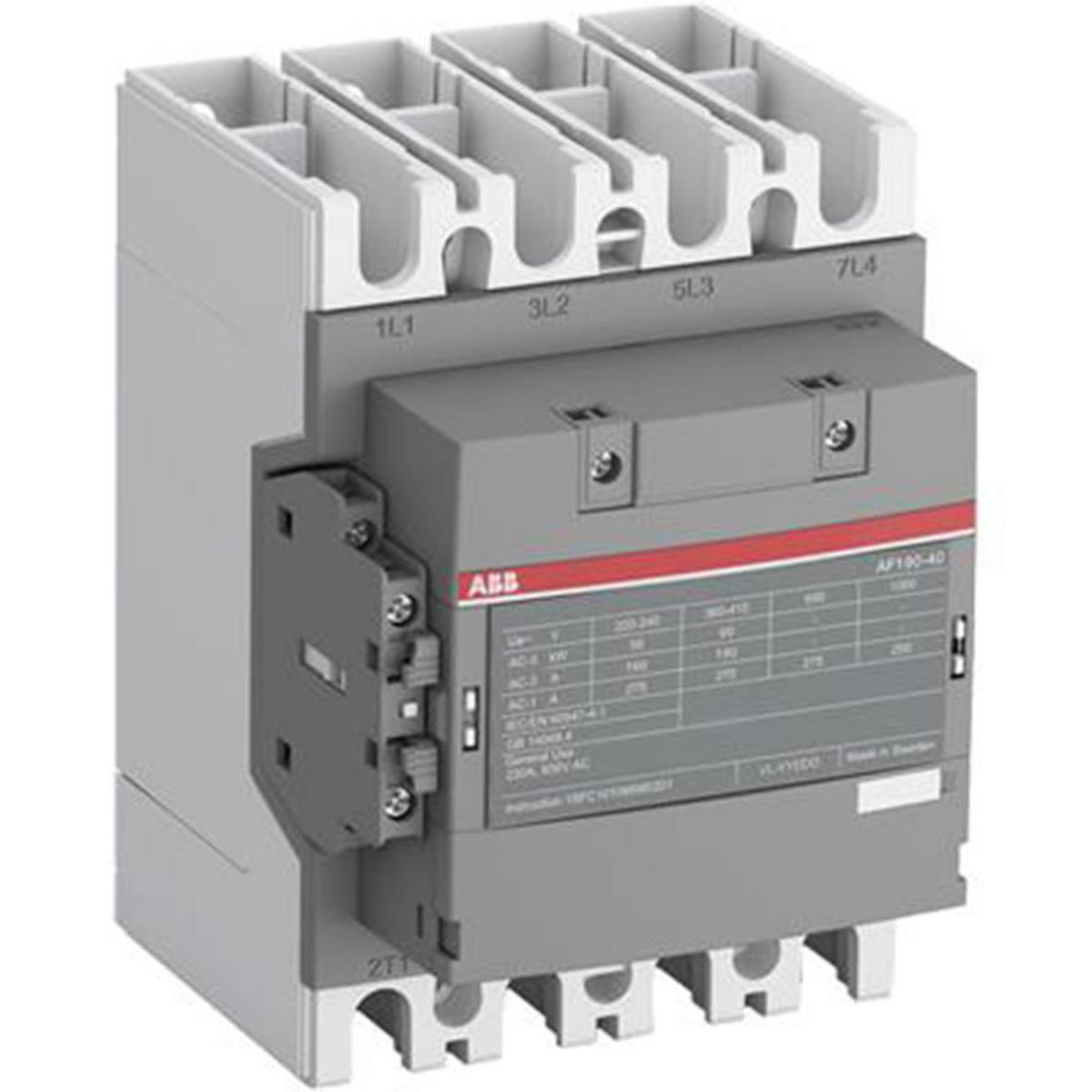 Kontaktor 4-polig typ AF 116B-AF 370B - KONTAKTOR AF190B-40-22-11 AF190B-40-22-11