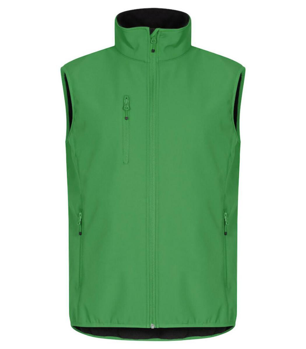 Väst Clique 0200911 Classic Softshell - VÄST CLIQUE 0200911 CLASSIC SOFTSHELL ÄPPELGRÖN STL XXL