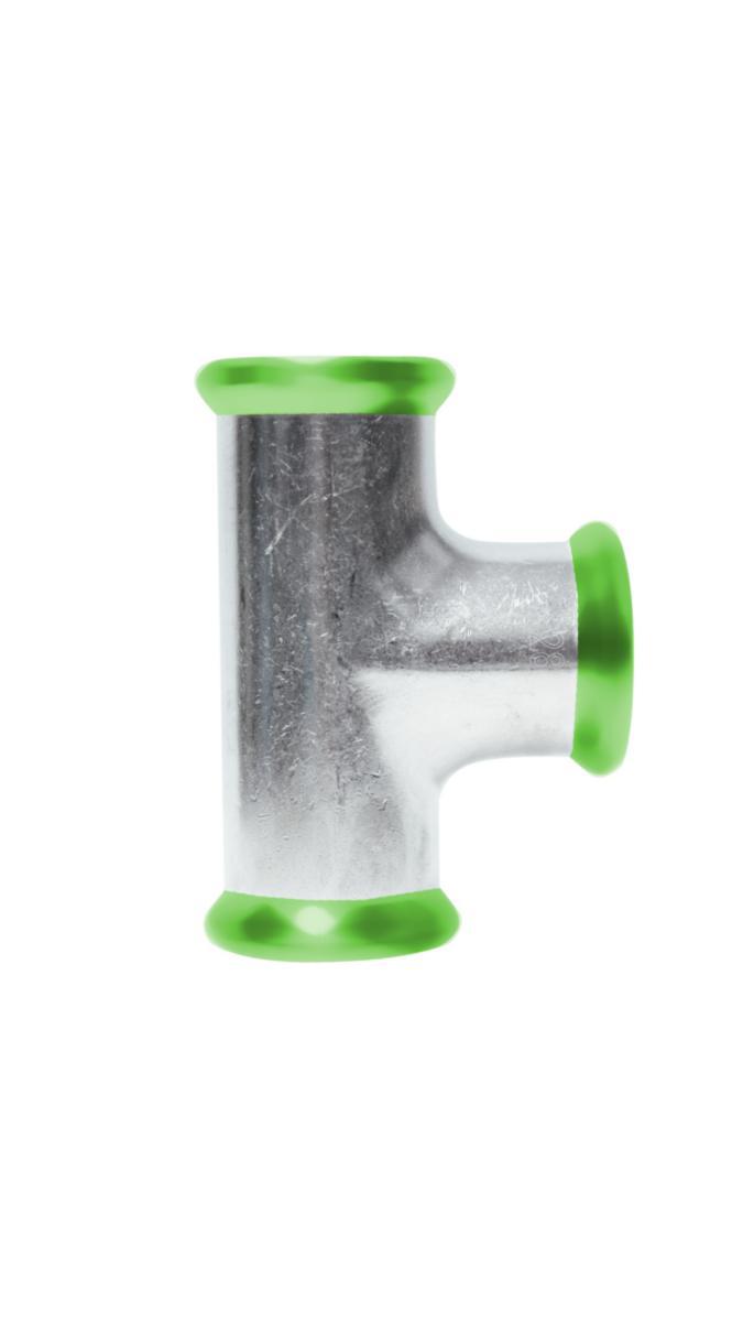 T-pipe chrome-plated Type M, a-collection - 15 A-PRESS CU CHR. TEE TYPE M