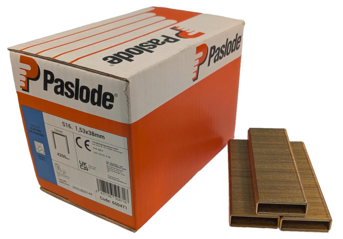 Klammer S16 Paslode - KLAMMER S16 EFZ 32MM 4200 KLAMMER/ASK