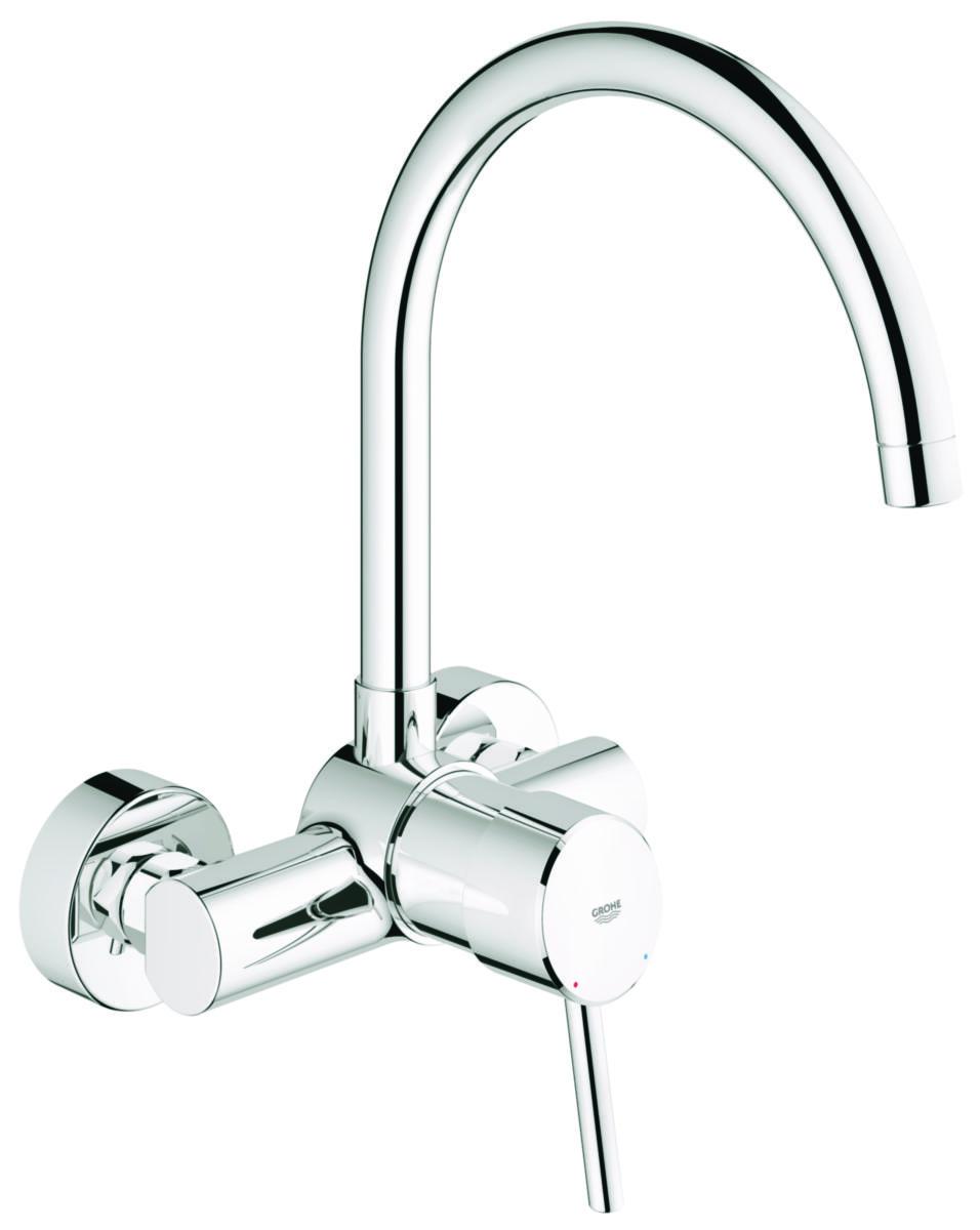 Köksblandare Concetto vägg, Grohe - GROHE CONCETTO 1-GR KÖK VÄGGMONT. SVGB.PIP