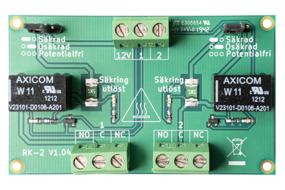 Reläkort RK-2 - RELÄKORT RK-2