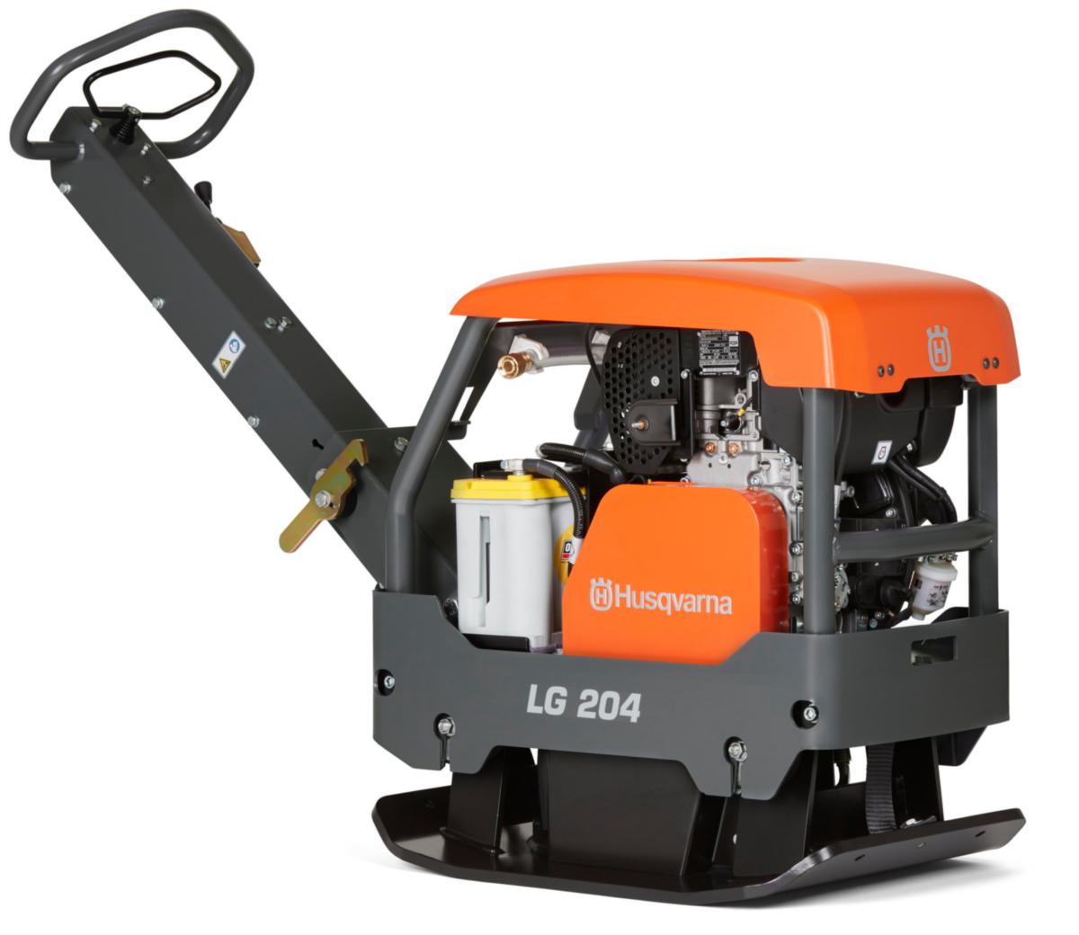 Markvibrator Husqvarna LG 204 Diesel 500 mm Elstart - MARKVIBRATOR HUSQVARNA LG204 500MM. HATZ1B20. ELSTART