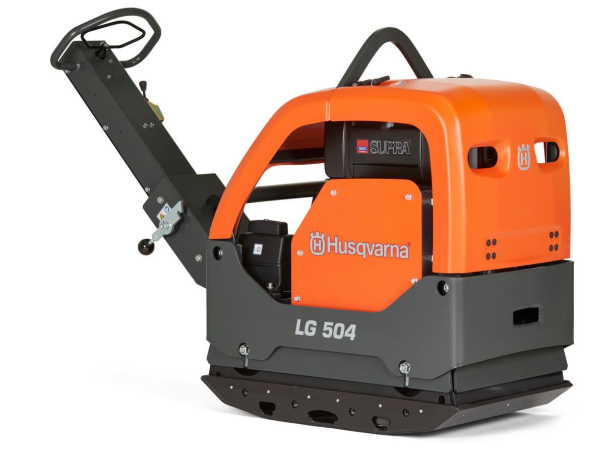 Markvibrator Husqvarna LG 504 Diesel 700 mm Elstart & Packindikator - MARKVIBRATOR HUSQVARNA LG 504 700MM. HATZ. ELSTART. PACKIND.