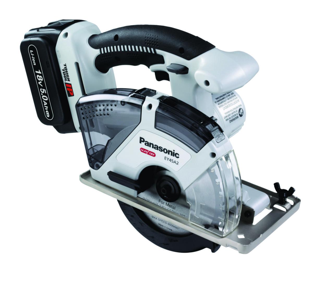 Cirkelsåg Panasonic EY45A2LJ2G32 - CIRKELSÅG PANASONIC EY45A2 EY45A2LJ2G32 18V 5,0AH