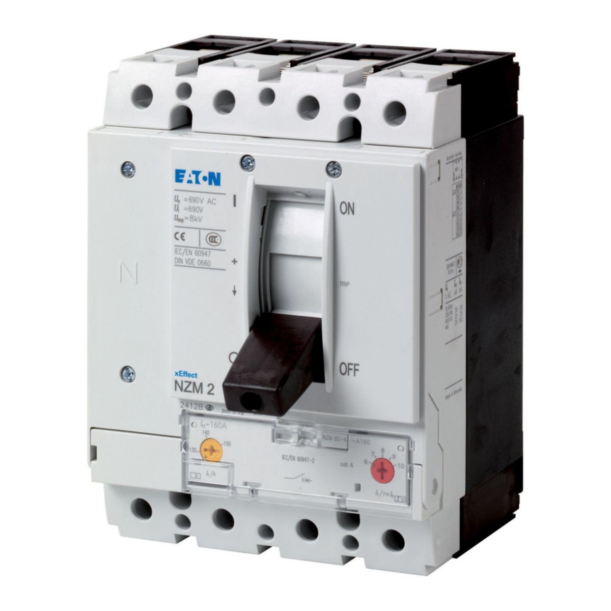Effektbrytare NZM - EFFEKTBRYTARE 4P 250A TERRM NZMC2-4-A250