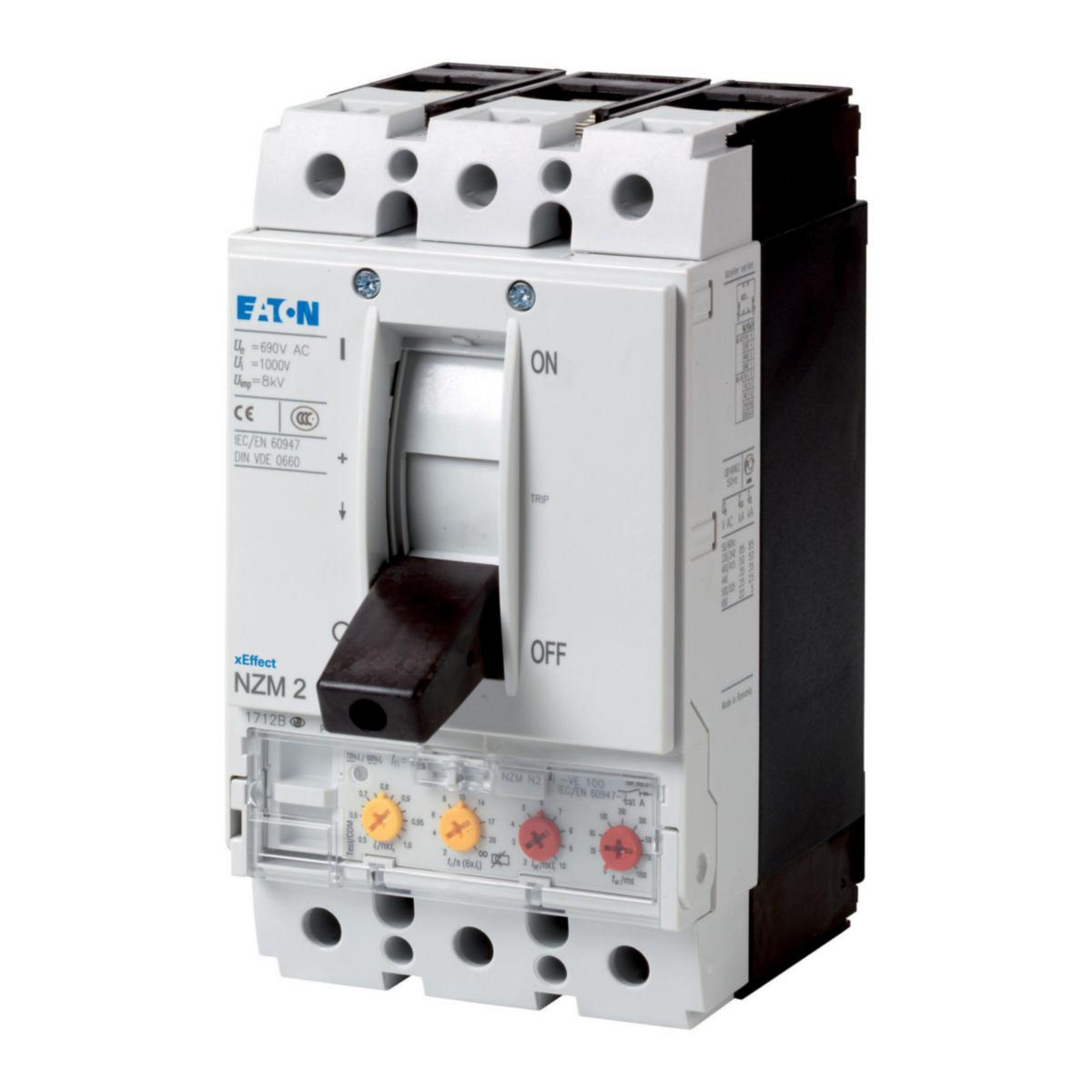 Effektbrytare NZM - EFFEKTBRYTARE 3P 250A ELEK NZMH2-VE250