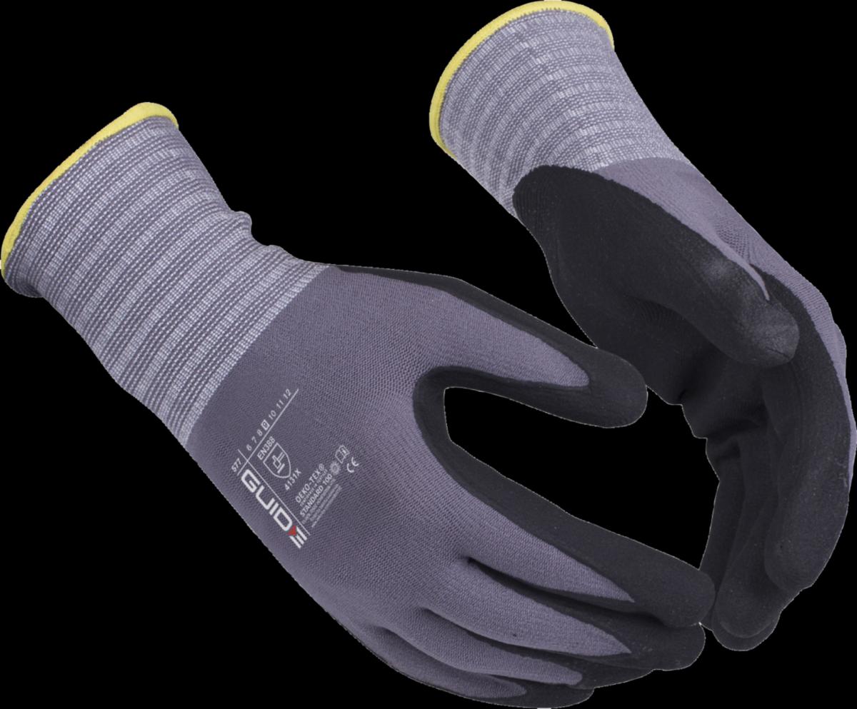 Assembly Glove Guide 577 - GLOVE GUIDE 577 PP NITRILE CONTACT HEAT 1 SIZE 8