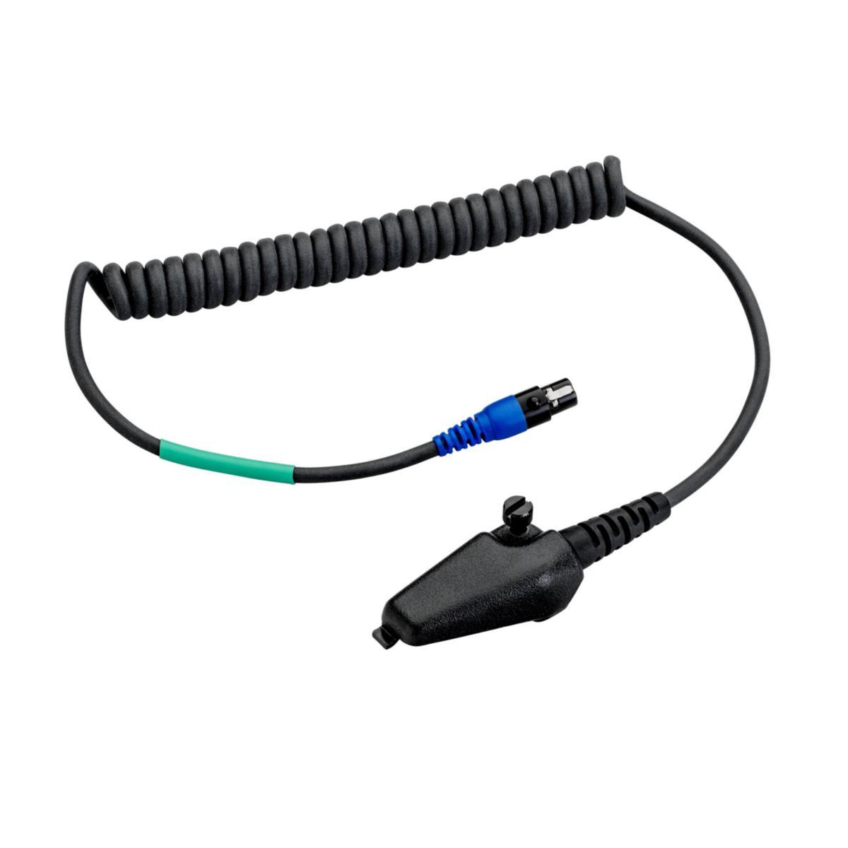 Kablar FLX2 till 3M Peltor hörselkåpor - KABEL FLX2 3M PELTOR KENWOOD NX5000 EX FLX2-107-50