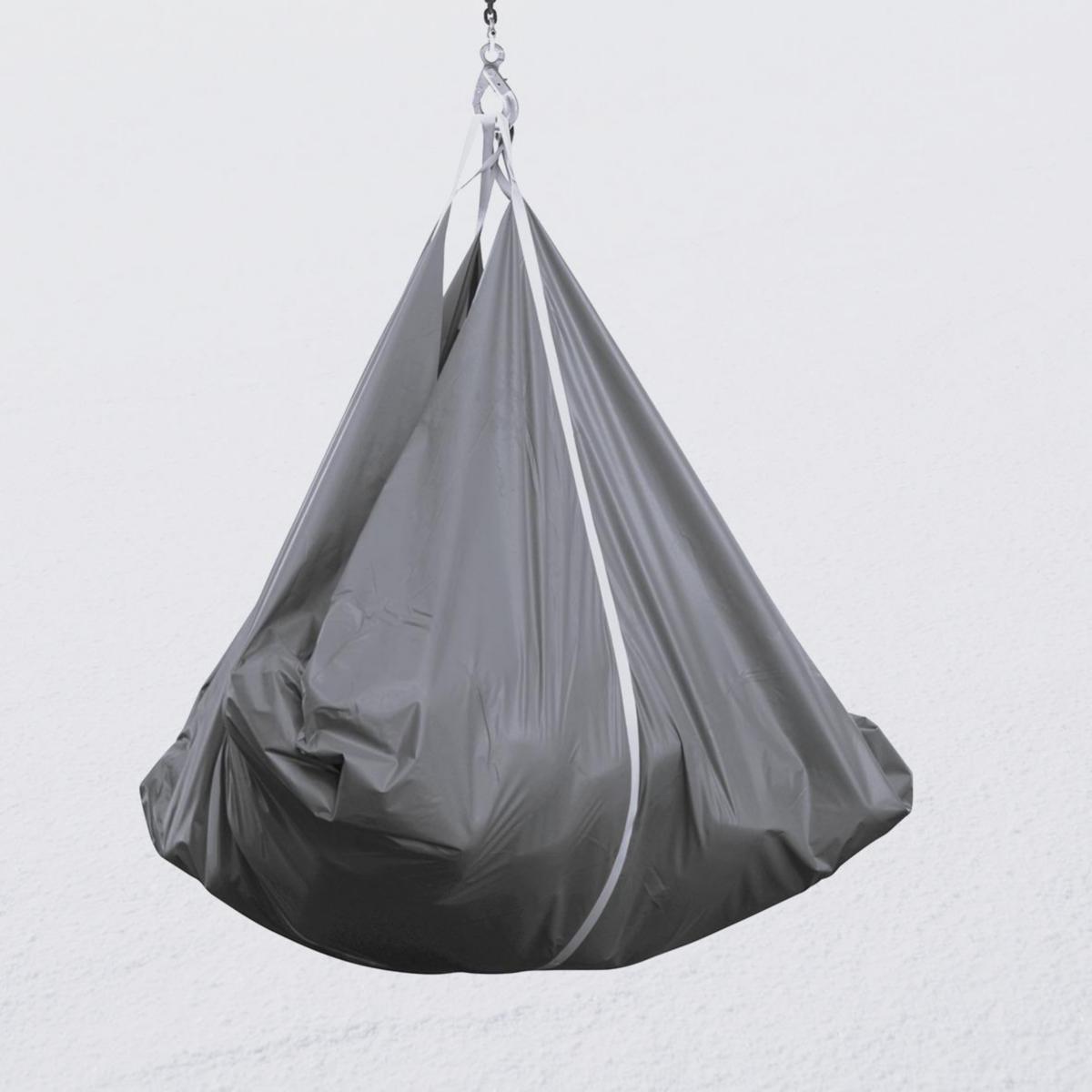 Snösegel/lyftsegel - SNÖSEGEL PVC GRÅ 6X6M