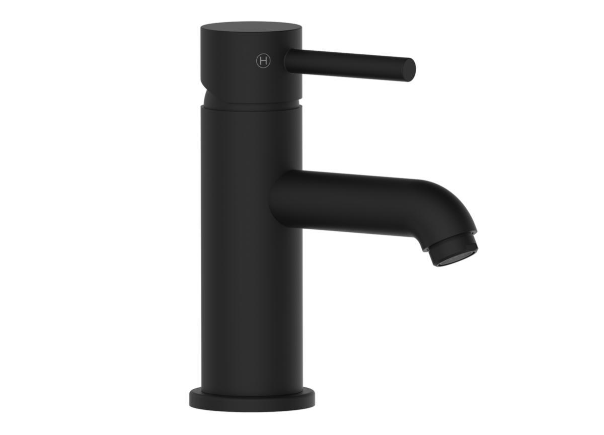 Washbasin mixer Azur III ECO, a-collection - BASIN MIX. AZUR ECO III. BLACK WITH POP-UP WASTE