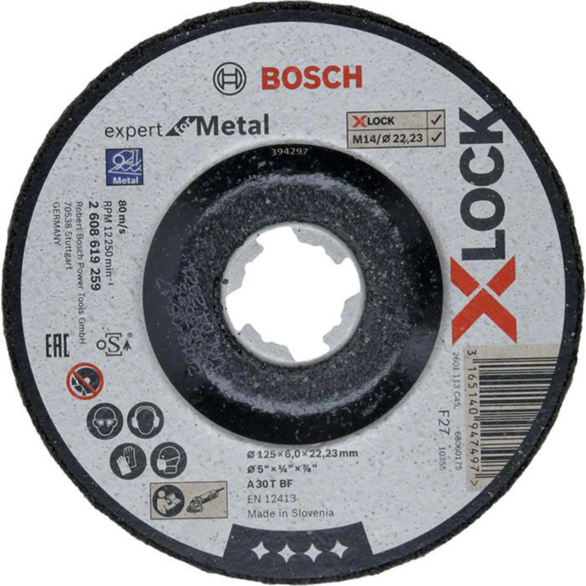 Navrondell Bosch X-lock - BOSCH NAVRONDELL 125 X 6 X 22. 23 MM M X-LOCK