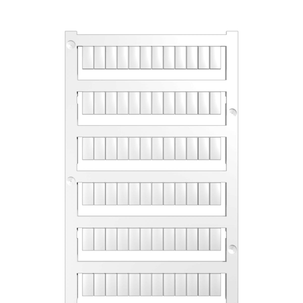 Plintmärkning Multicard DEK, WS, MF - MÄRKKARTA WS 12/6 VIT 120TKN ARK = 120ST