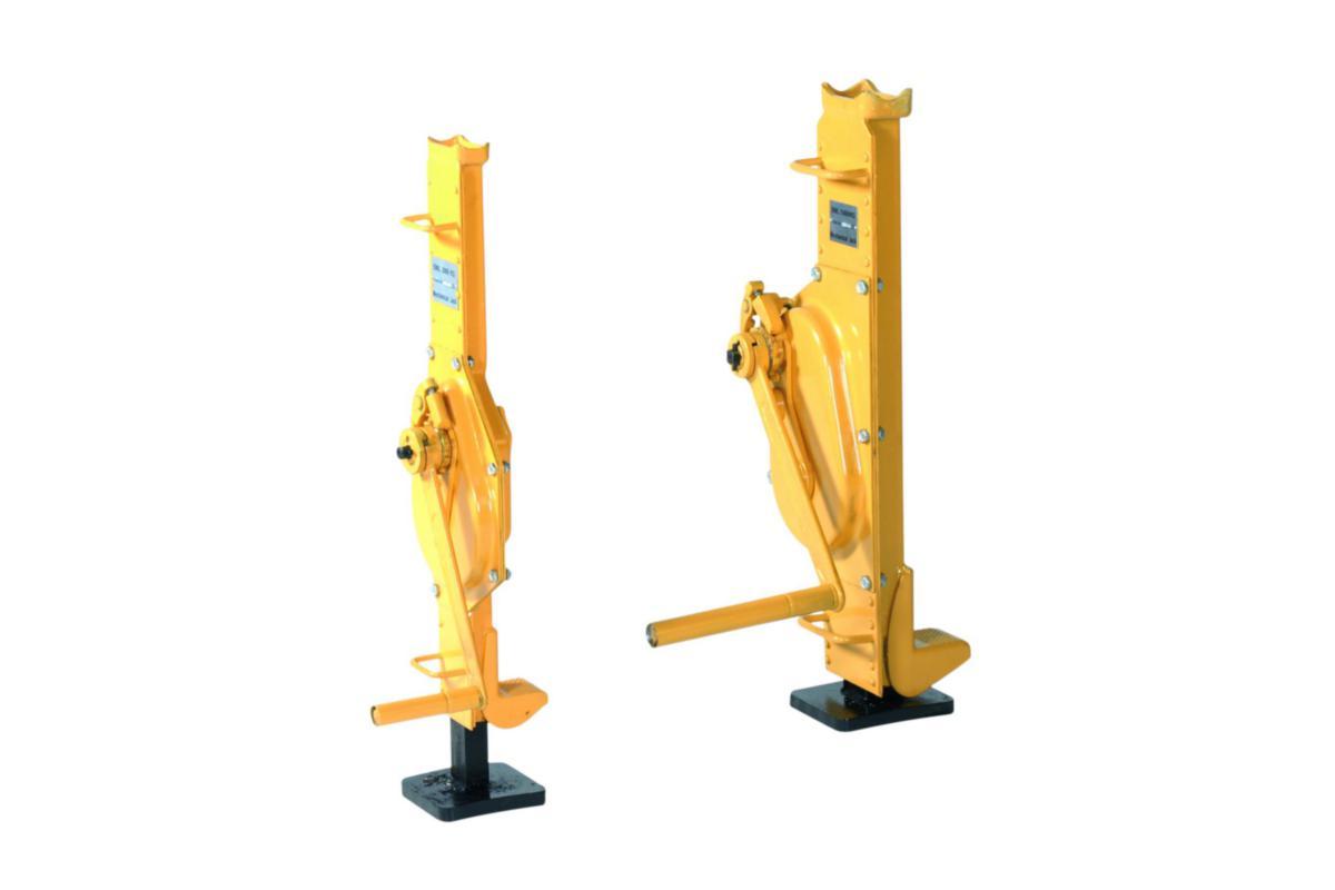 Kuggstångsdomkraft - DOMKRAFT STÅL SJ-10. KAPACITET 10 T.