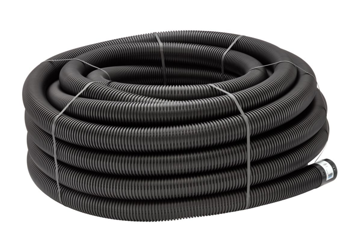 Jordbruksdränering PEH - 92/80 PE DRÄNERINGSRÖR STANDARD, SVART, RULLE 150M