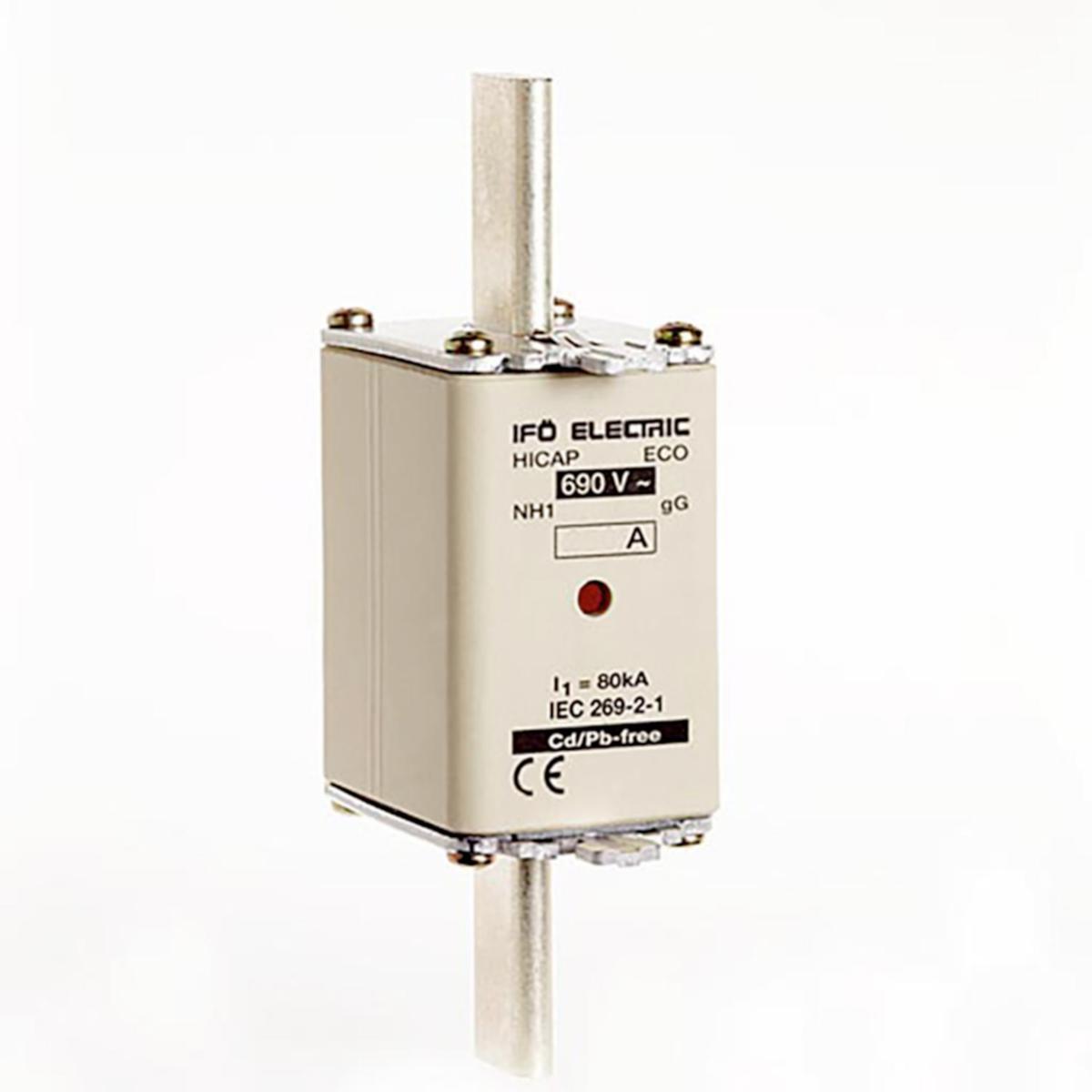 Knivsäkring Hicap ECO, gG, NH1 - KNIVS HICAP E 690V 1/224 gG 690V *