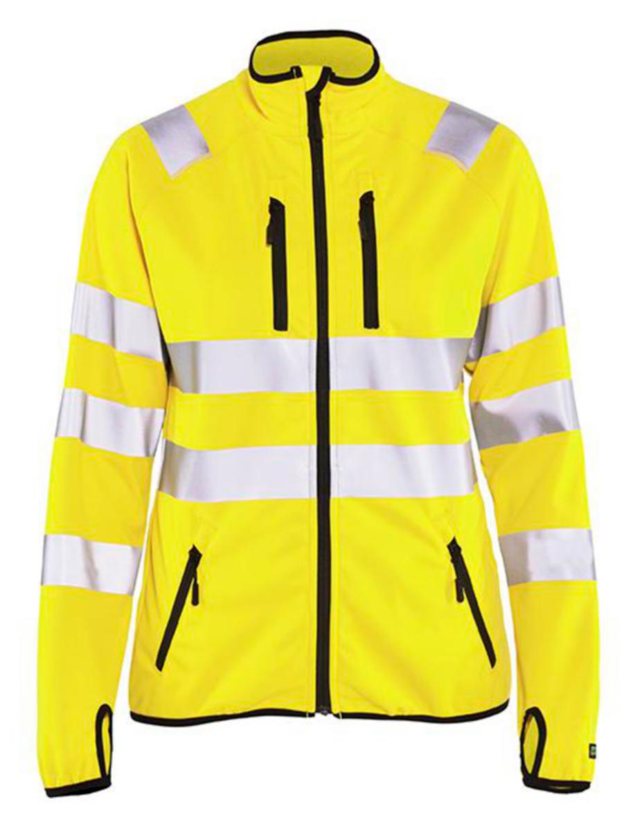 Softshell jacket Blåkläder 4926-2512 lady - SOFTSHELL JACKET BLK4926-2512G HI-VIS KL3LADY SIZE M