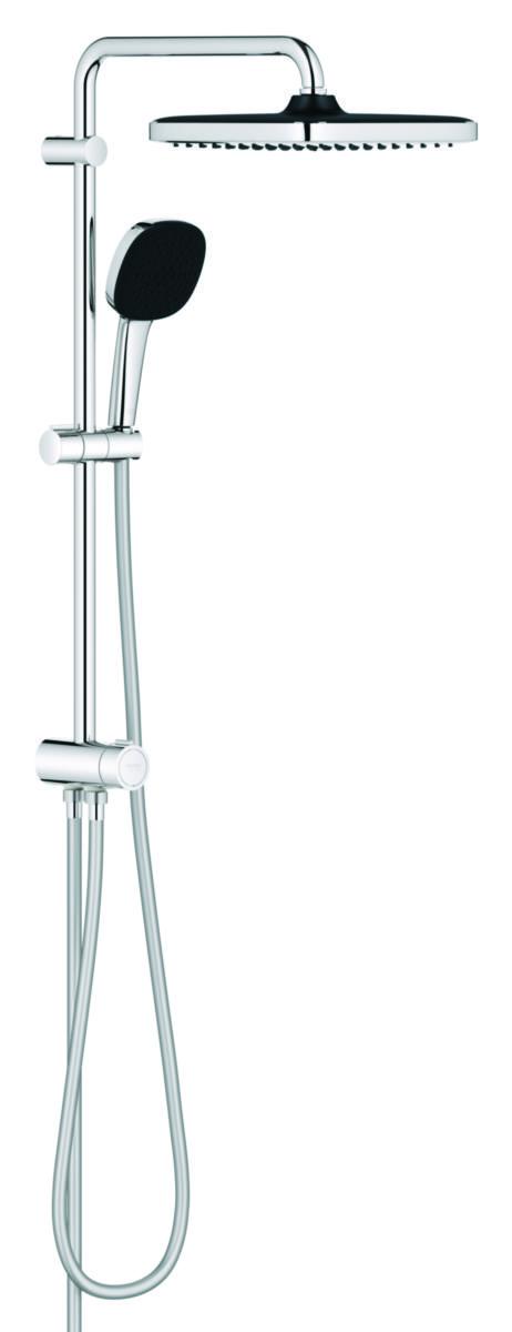 Shower system Vitalio Comfort 250, Grohe - GROHE ROOF SHOWER SET W.DIV. VITALIO COMFORT 250, CHROME