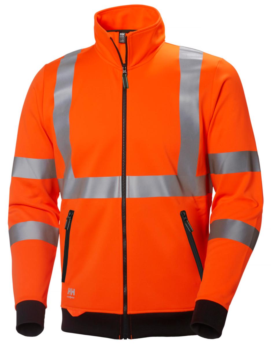 Tröja Helly Hansen 79112 Addvis - TRÖJA HH 79112-260 ADDVIS HELZIP VARSEL ORANGE STL XL