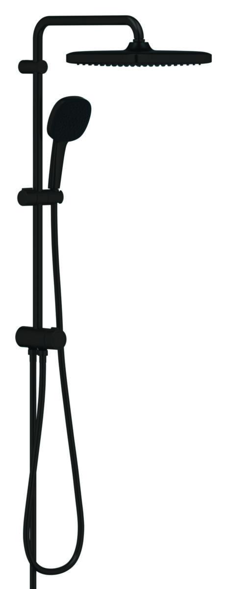 Duschsystem Vitalio Comfort 250, Grohe - GROHE TAKDUSCHSET M.OMK. VITALIO COMFORT, MATTSVART