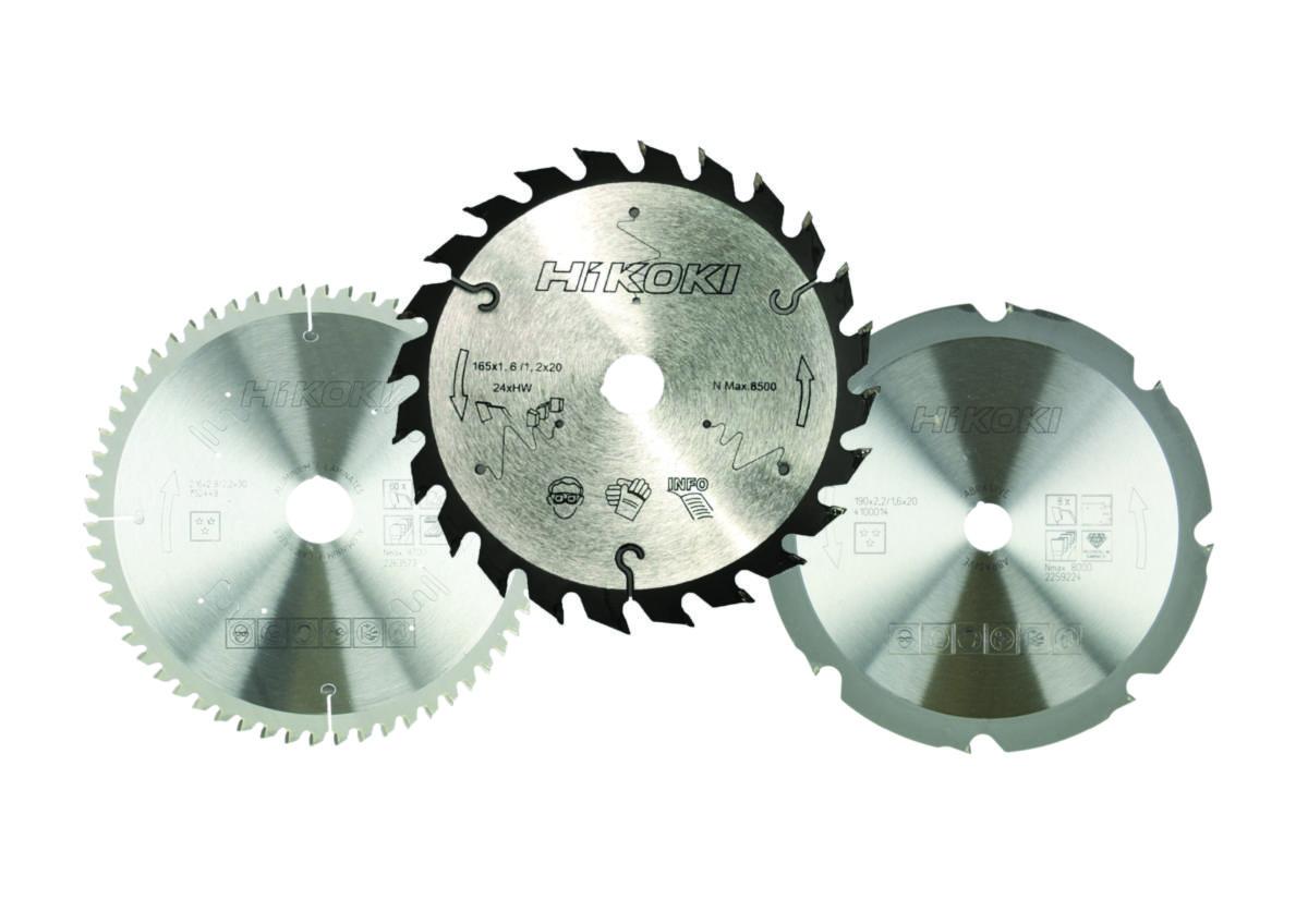 Circular saw blade Hitachi - CIRCULAR SAW BLADE HITACHI 165X2.0X20MM 24T