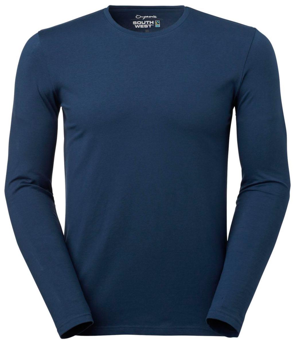 T-shirts Leo 127 - T-SHIRTSLEO 127-86 BLUE LONG ARM SIZE S