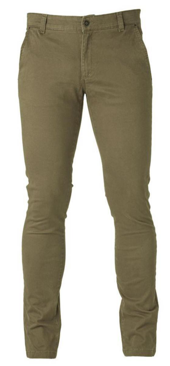 Chino Harvest Officer - BYXA OFFICER CHINOS MOSSGRÖN 40/32