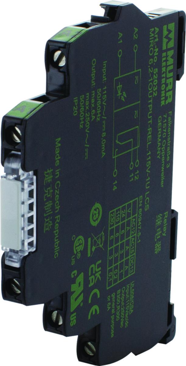 Relä Murr - RELÄ 115V AC/DC 6A 52032