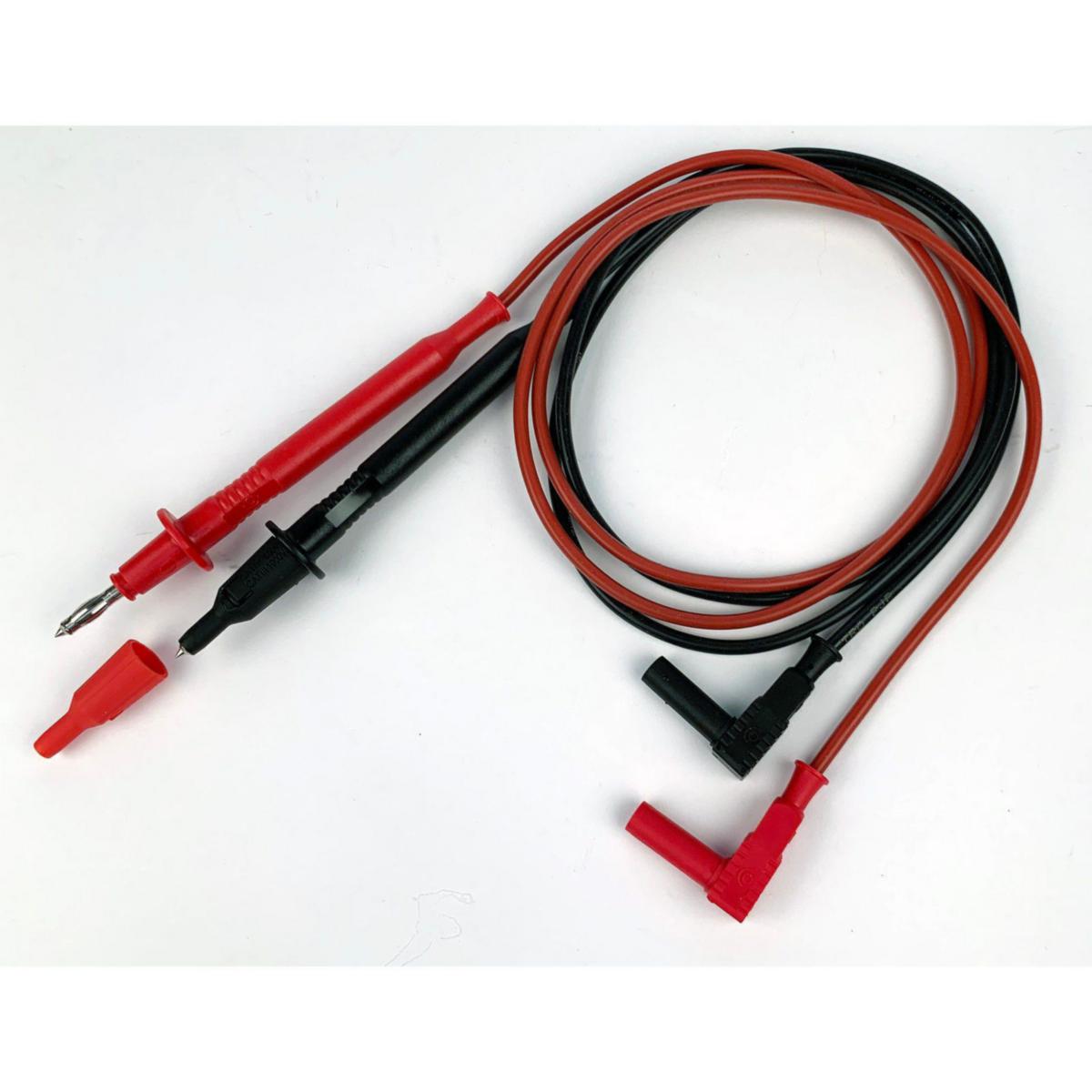 Safety lead, silicon with testing pins Ø4mm, Elma - SECURITY SOFT TEST LEADS 0