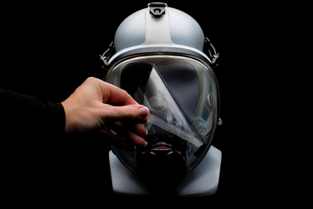Tillbehör till CleanSpace andningsskydd - VISIRSKYDD CLEANSPACE TILL HELMASK AVDRAGBART 10 ST