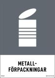 Miljödekaler "Metall"