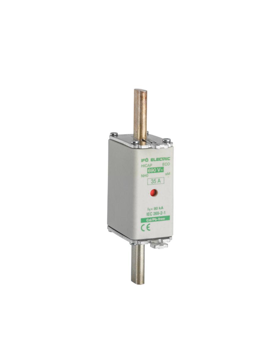 Knivsäkring Hicap ECO, aM, NH0 - KNIVS HICAP ECO AM 0/35 aM 690V *