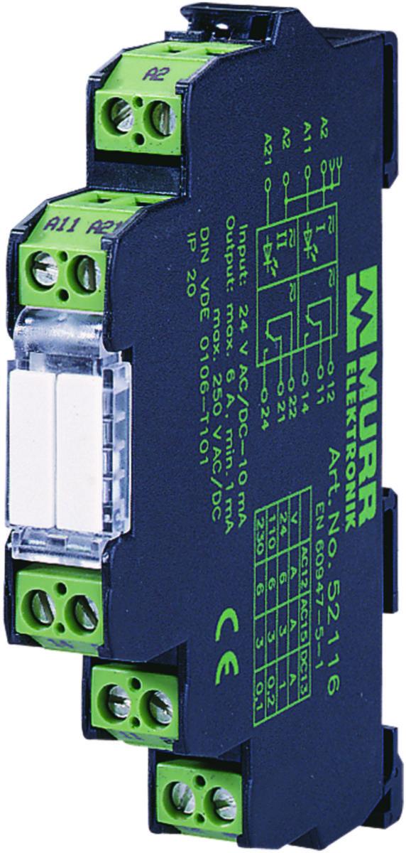 Relä Murr - RELÄ IN:230VAC-UT:250VAC 6A 52160