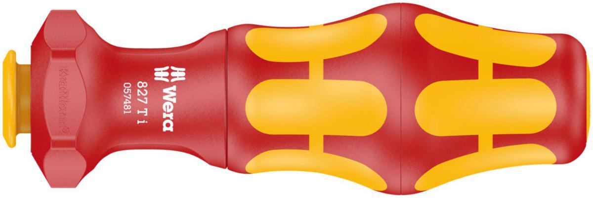Bit Holder Wera 827 Turbo - WERA 827 TURBO I BIT HANDLE VDE KRAFTFORM 9X125MM