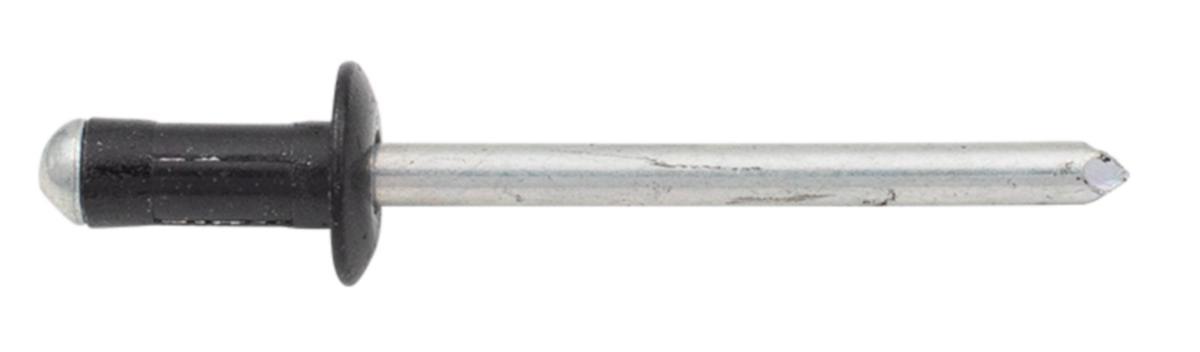 Multigripnit AVEX® färgad, aluminium - MULTIGRIPNIT AVEX AL/ST 4.0X6.3 RAL9005 SVART 500ST