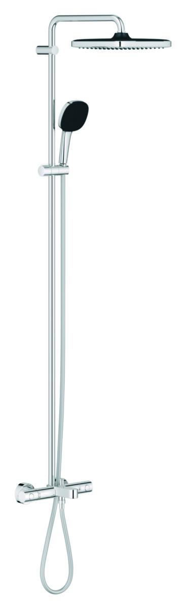 Duschsystem Vitalio Comfort 250, Grohe - GROHE TAKDUSCHSYSTEM BK VITALIO COMFORT 250 150C/C,KR.