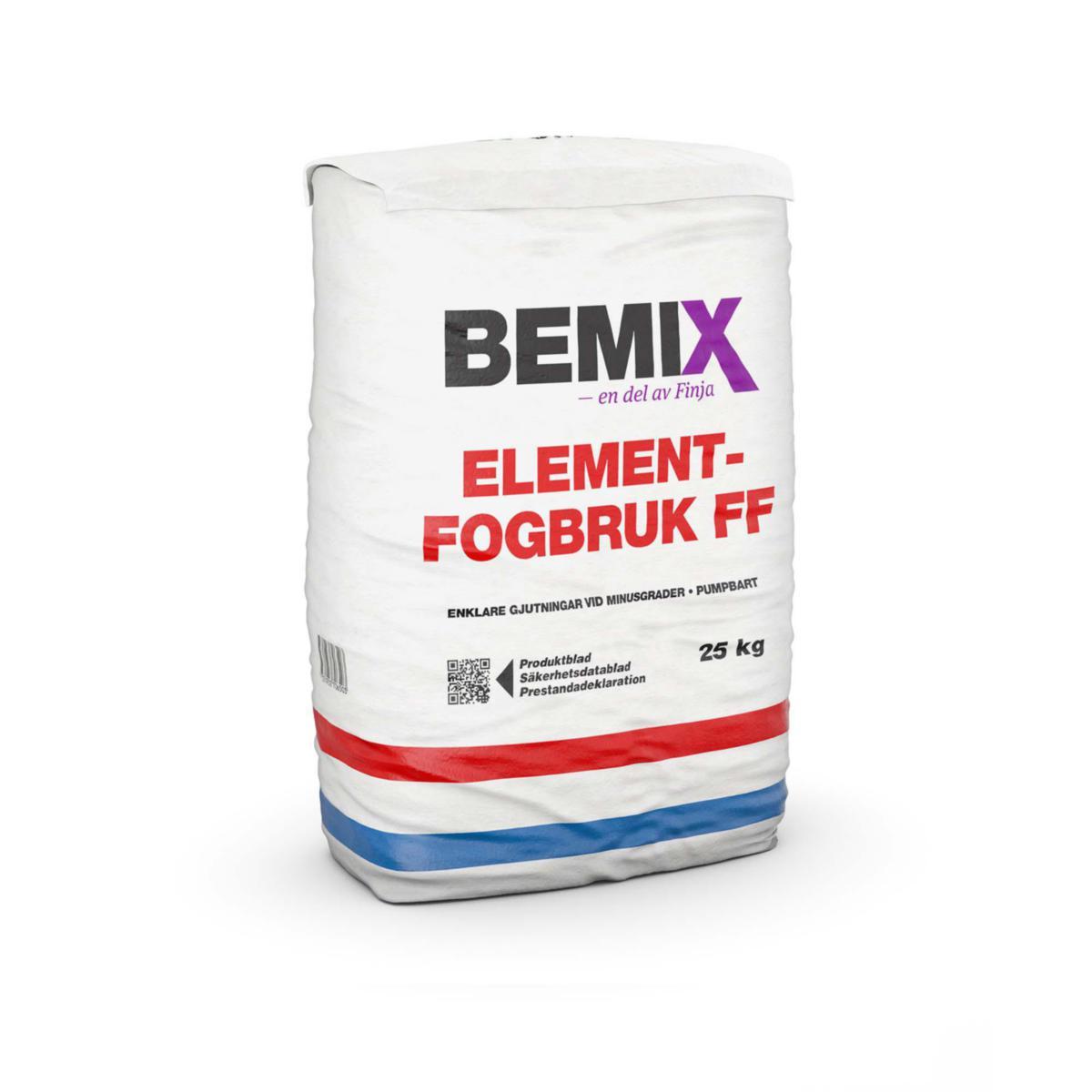 Elementfogbruk FF Bemix - ELEMENTFOGBRUK FF BEMIX 25 KG
