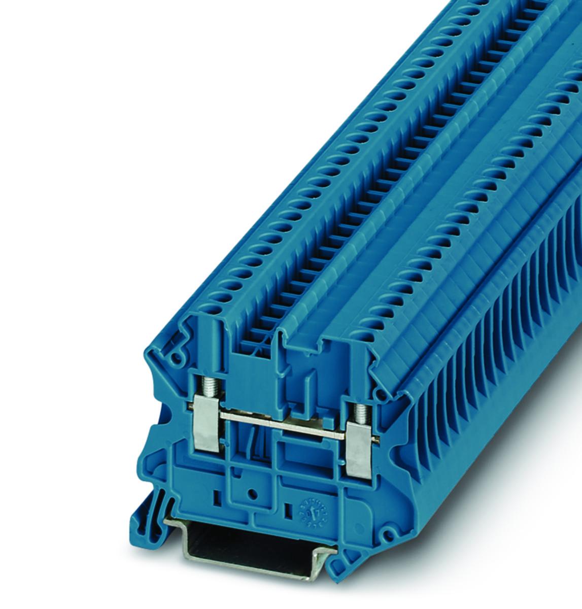 Universalplintar UT-MTD - SKRUVPLINT UT 2,5MM2 BLÅ UT 2,5-MTD BU