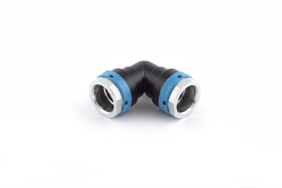 Vinkelkoppling Eqofluid 70B 90 grader - V-KOPPLING EQOFLUID 32MM 70B 90 GRADER 85.050.032